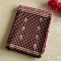 Pastel Pink Magenta Pallu Gold Buti Saree Traditional Festive Wear