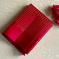 Rani Pink Designer Pure Silk Saree With Zari Gold Border