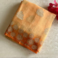 Most lightweight Shades of Summer Sorbet & Sunset Orange Soft Georgette Beauty